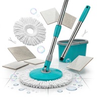 Kij do mopa obrotowego + wkład końcówka mopa obrotowego