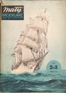 Mały Modelarz 2-3/1979: żaglowiec Dar Pomorza
