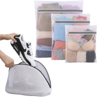 ZESTAW WORKI DO PRANIA BIELIZNY BUTÓW 4SZT SIATKI OCHRONNE NA ZAMEK XL