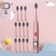 SZCZOTECZKA SONICZNA ELEKTRYCZNA DLA DZIECI KRÓLIK + 12 KOŃCÓWEK