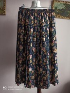 st michael SPÓDNICA plisowana w kwiatki 40/42