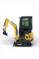 NOWA minikoparka Interbauer MKT12B 1200kg RAMIĘ SKRĘTNE KABINA