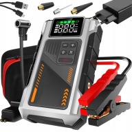 NAJMOCNIEJSZY BOOSTER ROZRUCHOWY JUMP STARTER 6000A Z KOMPRESOREM 10 BAR