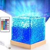 ZORZA POLARNA PROJEKTOR GWIAZD LED | DOTYKOWA KRYSZTAŁOWA 16 KOLORÓW PILOT