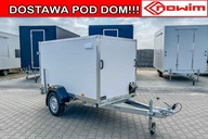 Furgon Cargo 750kg - Przyczepa Niehamowana Zamykana na Klucz z Podporami