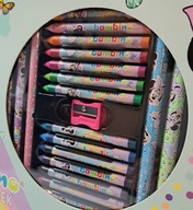 Zestaw kredek BAMBINO MINNIE MOUSE 36 sztuk + Temperówka MYSZKA MINNIE MIKI