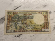 Madagaskar - 100 franków