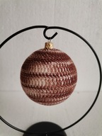 bombka na choinkę śr.8 cm HAND MADE