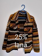 Narzutka koszula włoska L lana