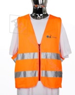 Kamizelka odblaskowa "Za pazuchą"