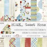 Zestaw papierów HOME… SWEET HOME 15X15 Craft O'Clock.