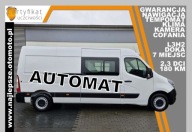 Renault MASTER, L3H2, BRYGADOWKA, 7 miejsc, DOKA, kamera cofania, tempomat