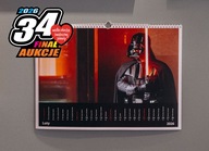 Kalendarz ścienny gwiezdno-wojenny / 02.2026 - 01.2027 / Jedyny egzemplarz