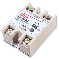 Przekaźnik SSR 40DA 24-380V 40A sterowany 24-380V AC moduł półprzewodnikowy