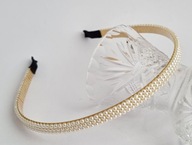 OPASKA METALOWA DO WŁOSÓW PERŁY