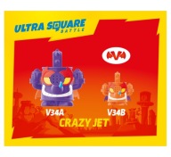 SUPER ZINGS seria 15 superzings SUPER THINGS superthings V34A Crazy Jet