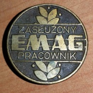 odznaka - Zasłużony Pracownik EMAG