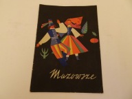 Mazowsze, Zespół Pieśni i Tańca Mazowsze, informator, broszura reklamowa