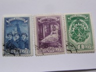 ZSRR - Dzień Górnika 1948 - Mi. 1236-38 kasowane