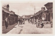 KRESY~ KOWEL ~MARKTSTRASSE~ Żydzi handel stragany bazar żołnierze ~ 1918