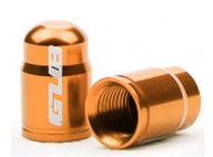 Aluminiowe nakrętki na wentyle SCHRADER DV - ZŁOTE 4 szt.