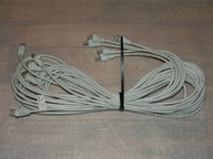 Komplet 5 Kabli UTP PatchCord Gigabit Cable 2x RJ45 5 szt. 3 m CAT5E (nowy)