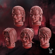 Space marines heads/głowy warhammer 40k DakkDakkaStore