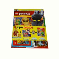 Lego ninjago 7 / 2025 KAI PODWÓJNA KATANA ZŁOTY SMOK + ALBUM NA NAKLEJKI