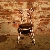 Stare krzesło ogrodowe PRL VINTAGE