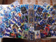 Karty piłkarskie CHELSEA FC zestaw 98 kart PANINI, TOPPS.