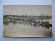 RUMUNIA WIELKA WOJNA ŻOŁNIERZE PRUSCY MOST PONTONOWY JAŁOMICA przedw. FOTO