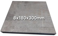 Blacha stalowa płaskownik formatka z blachy 8mm 180x300mm