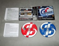 GRAN TURISMO 2 REAL DRIVING PSX PS1 PREMIEROWE POLSKIE WYDANIE PL UNIKAT