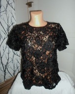 NEW LOOK Bluzka damska koronka 3D 38 M #11