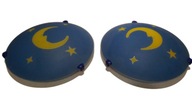 Lampy do sypialni dziecka 30cm E27 2szt.