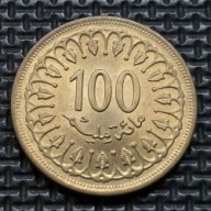 *TUNEZJA [0403]*100 milimów 1983 (Dinar tunezyjski) Republika Tunezyjska