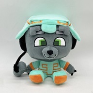 Bobicraft gitd wolf pluszowa szara salamandra lalka zabawka