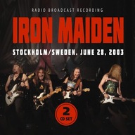 IRON MAIDEN RADIO BROADCAST RECORDING STOCKHOLM SWEDEN 2003 2CD FOLIA