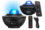 PROJEKTOR GWIAZD RZUTNIK NIEBA LAMPKA NOCNA LED GŁOŚNIK BLUETOOTH + PILOT