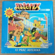 Asterix 12 prac Asterixa płyta VCD