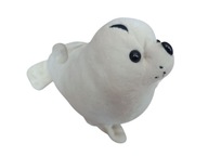 Maskotka pluszowa foczka biała z przyssawką ok 24cm