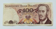 100 ZŁOTYCH 1979 seria FS 158...