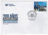 Argentyna 2021 FDC Znaczek 3899 policja helikopter 200 lat