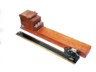 Linijka eklimetru artyleryjskiego E Deronzi Paryż II W. Ś.