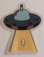 Zakładka do książek - UFO - Kosmici - Aliens 5szt.