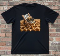 Koszulka z pszczołą na wakacjach T-shirt pszczoły Rozmiary w opisie