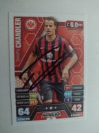 Karta topps match attax autograf Bundesliga Eintracht Frankfurt Chandler