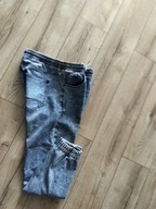 Spodnie męskie 38 joggersy elastyczne praktyczne miękkie 2XL pas100