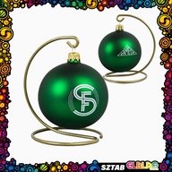 L209 Bombka choinkowa z logiem ZAMECH SCHICHAU + stojak