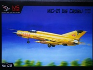 MS Model 012 samolot Mig-21 bis Capeti